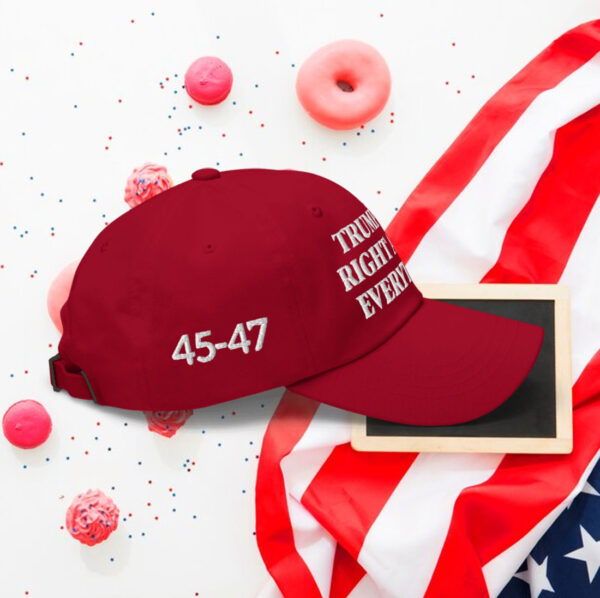 Trump Was Right About Everything Classic Hat