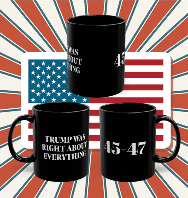 Trump Was Right About Everything Dad Mug