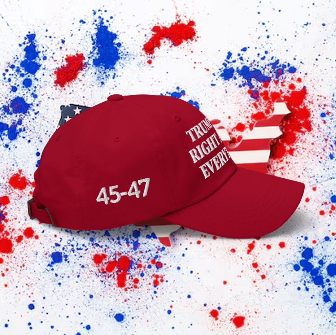 Trump Was Right About Everything Dad Hat