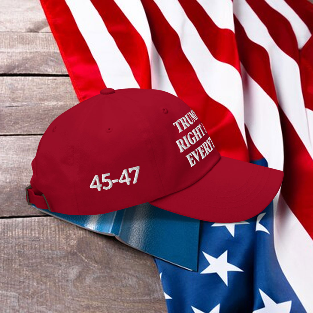 Trump Was Right About Everything Snapback Hat