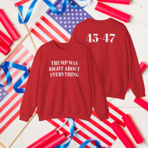 Trump Was Right About Everything Snapback Longsleeve