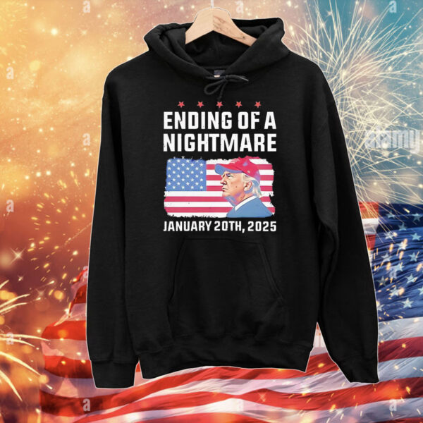 Trump ending of a nightmare january 20th 2025 T-Shirt