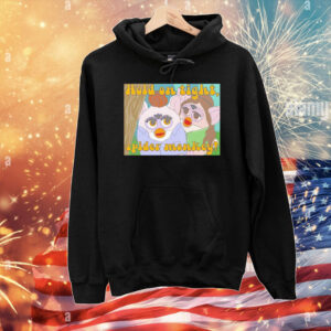 Twilight Furby Bella Swan and Edward Cullen hold on tight spider monkey T-Shirt