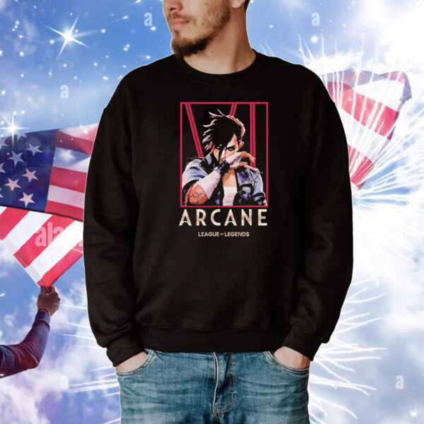 Vi Arcane League Of Legends character movies T-Shirt