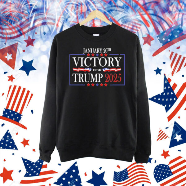 Victory For Trump 2025 Shirt
