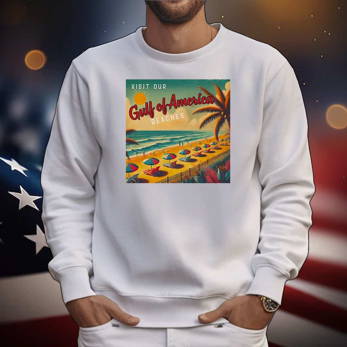Visit our gulf of America vintage T-Shirt