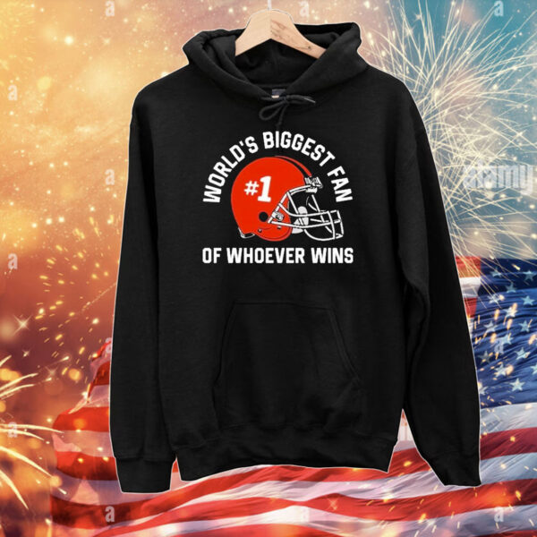 World’s Biggest Fan Of Whoever Wins Helmet T-Shirt