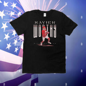 Xavier Worthy Kansas City Chiefs NFL football player name vintage T-Shirt