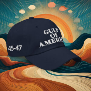 45-47 Gulf of America Navy Hat