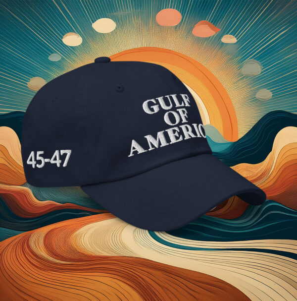 45-47 Gulf of America Navy Hat