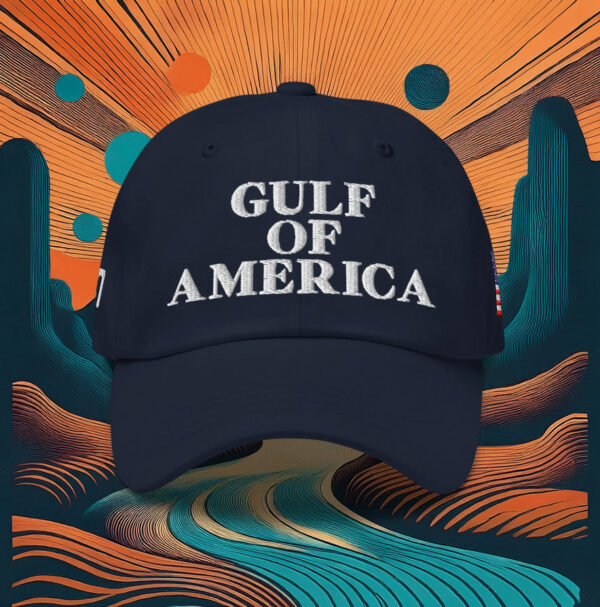 45-47 Gulf of America Navy Hat - Image 3