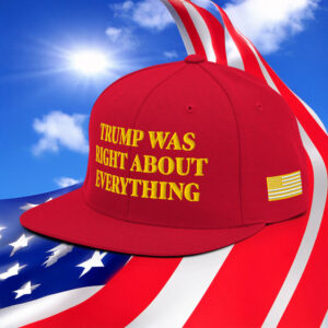 Trump Was Right About Everything Gold Snapback